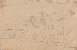 Manarola by John Robert Cozens